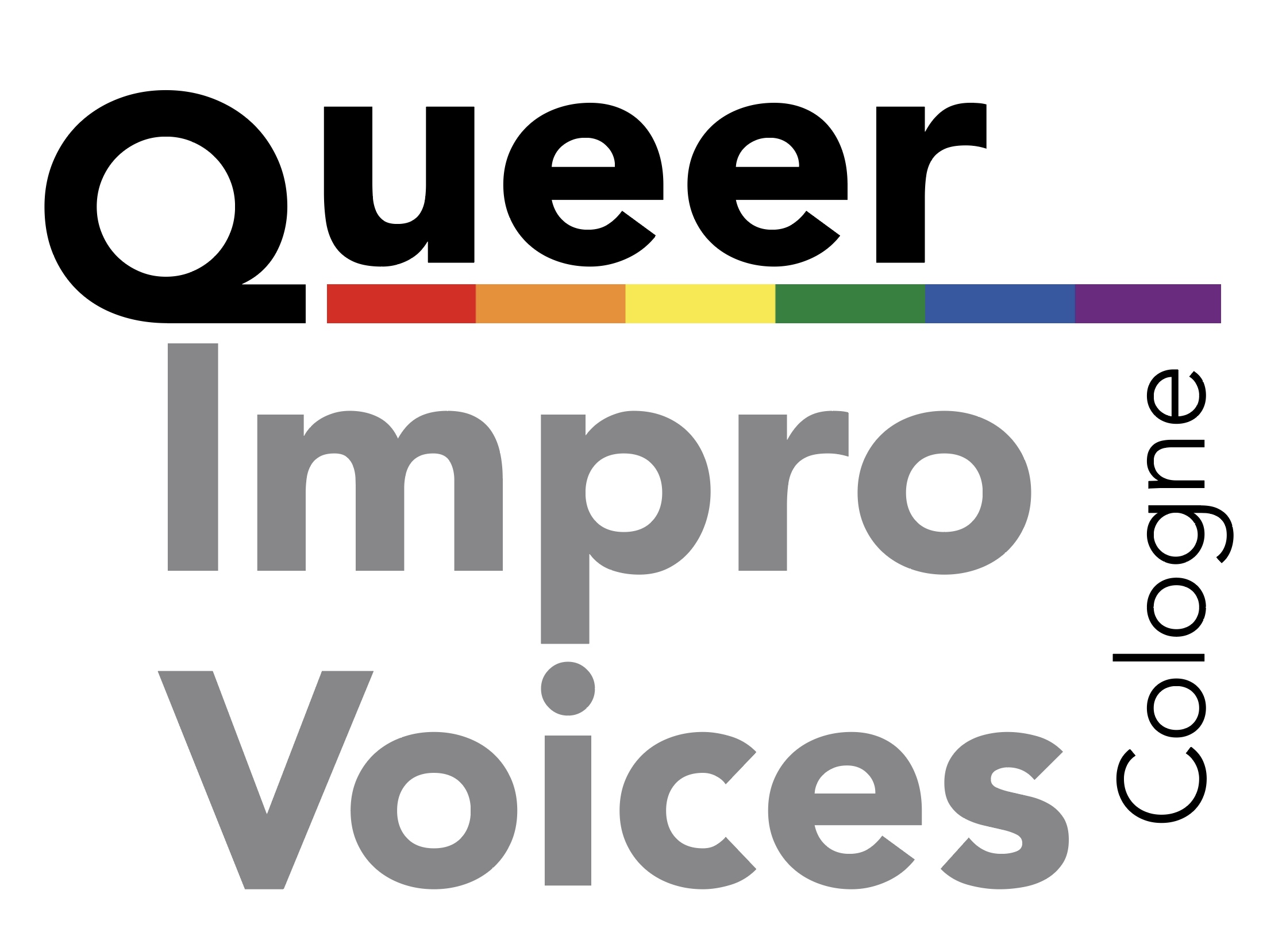 Logo Queer Impro Voices